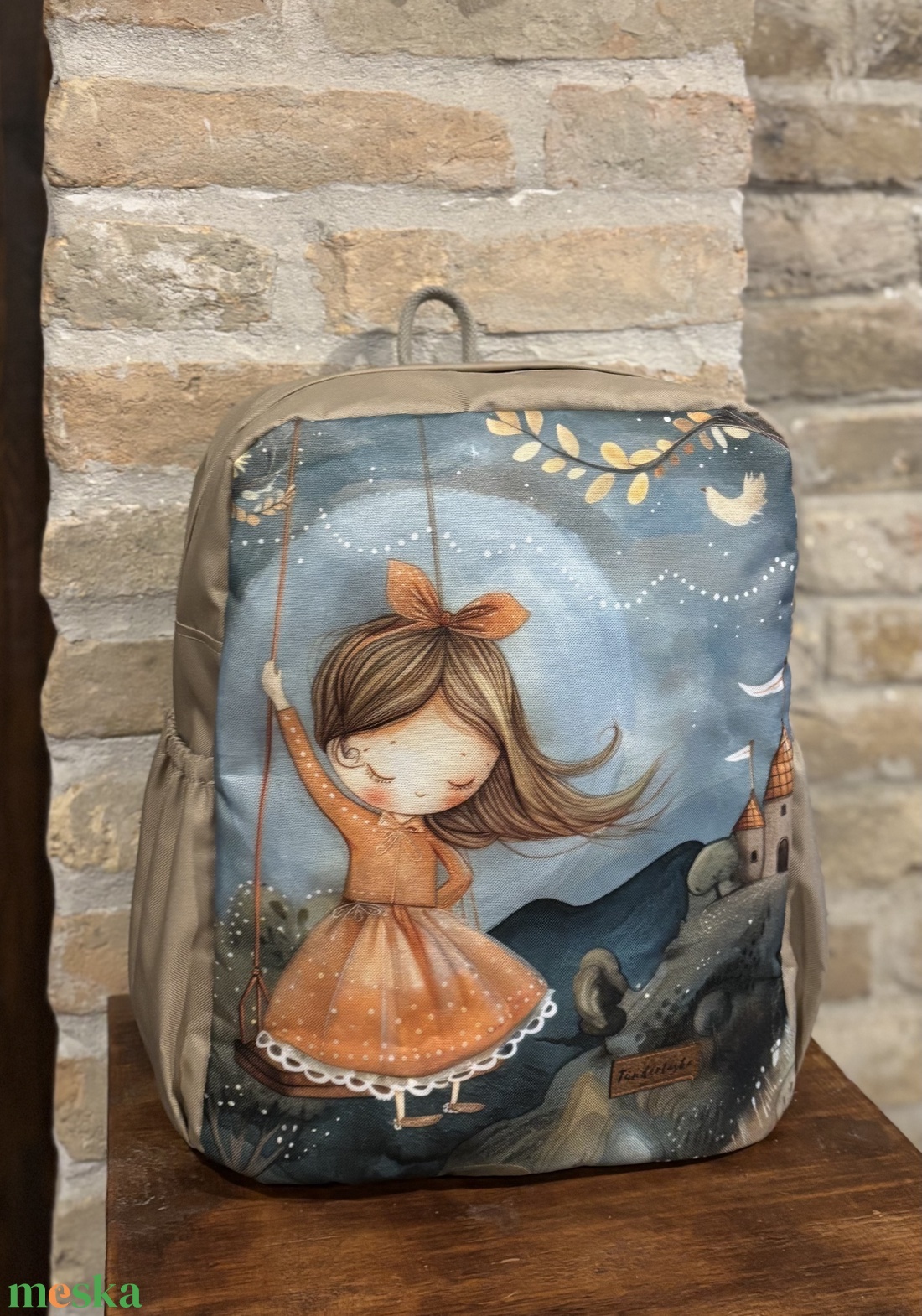 Egyedi hátizsák, Waldorf Iskolatáska - táska & tok - hátizsák - iskolatáska - Meska.hu