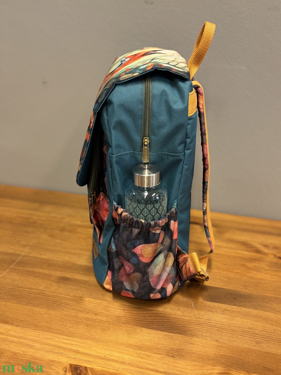 Waldorf Iskolatáska, egyedi nyomtatott képpel  - táska & tok - hátizsák - iskolatáska - Meska.hu