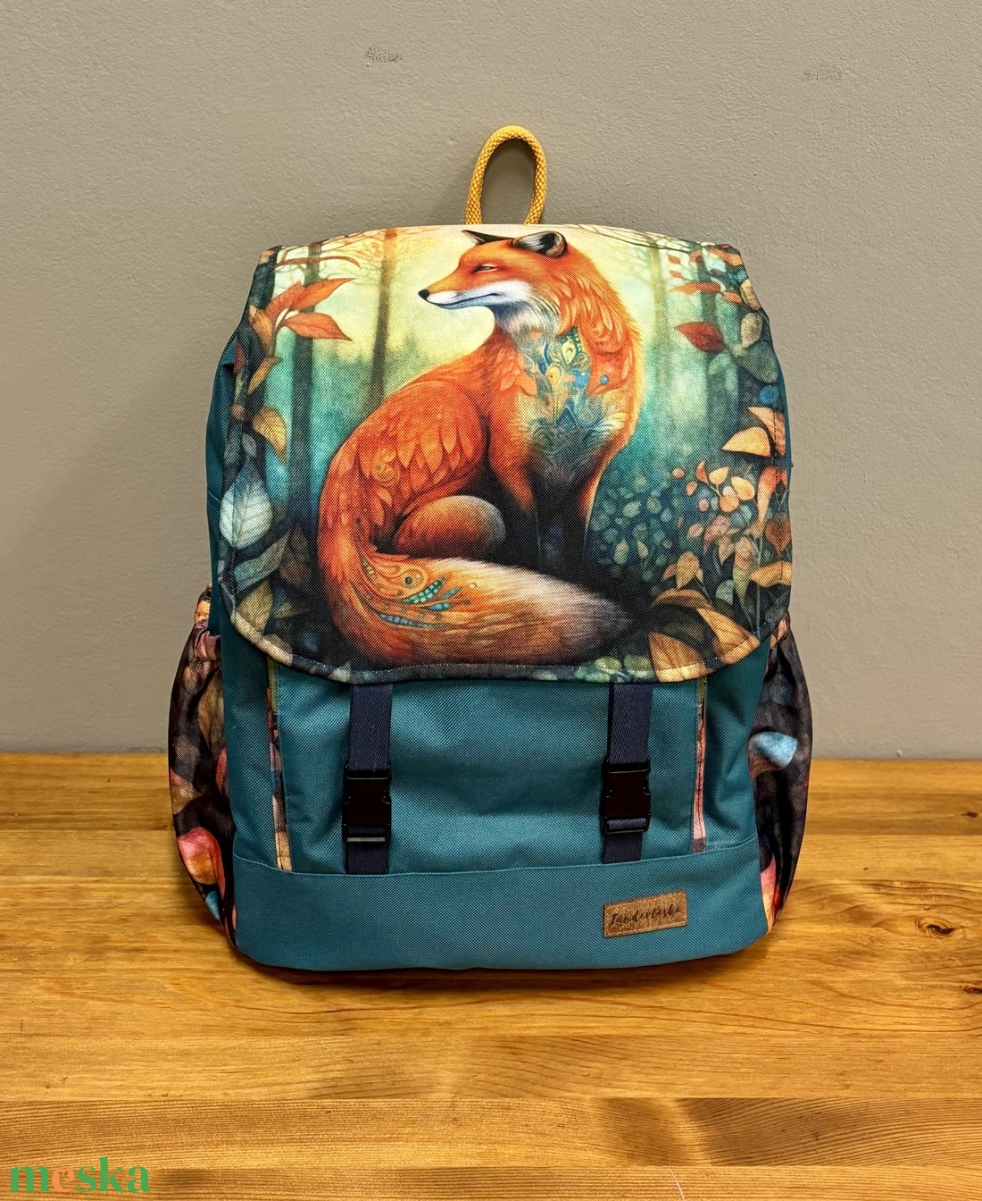 Waldorf Iskolatáska, egyedi nyomtatott képpel  - táska & tok - hátizsák - iskolatáska - Meska.hu