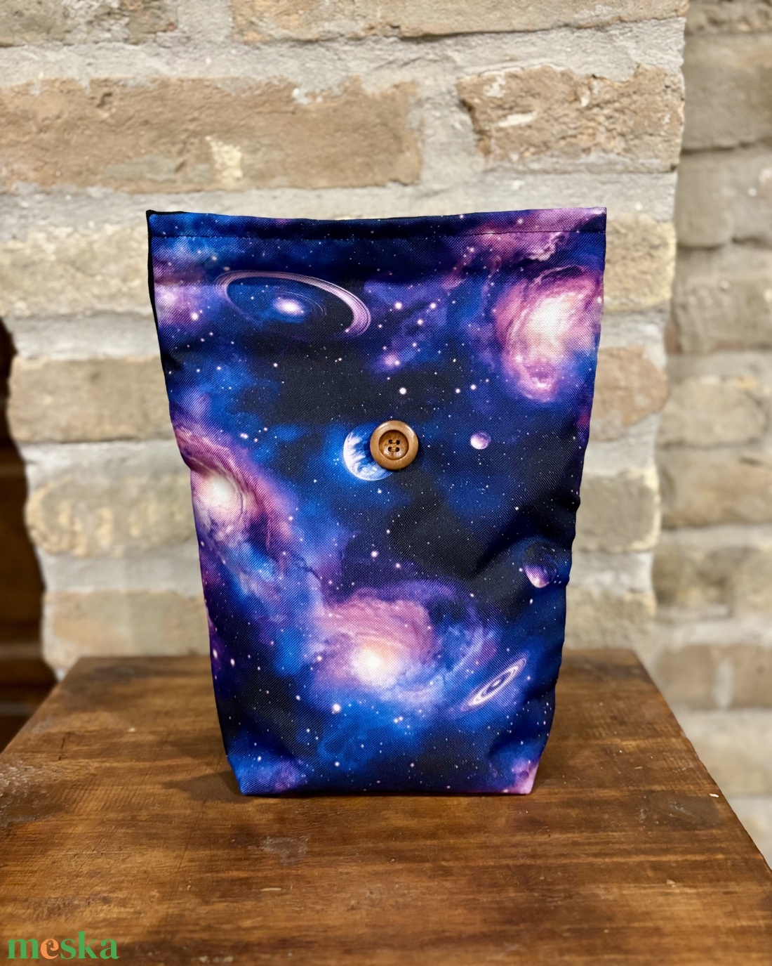 Uzsonnás táska,  PUL béléssel (élelmiszerbarát) - táska & tok - uzsonna- & ebéd tartó - ebéd tasak, doboz - Meska.hu