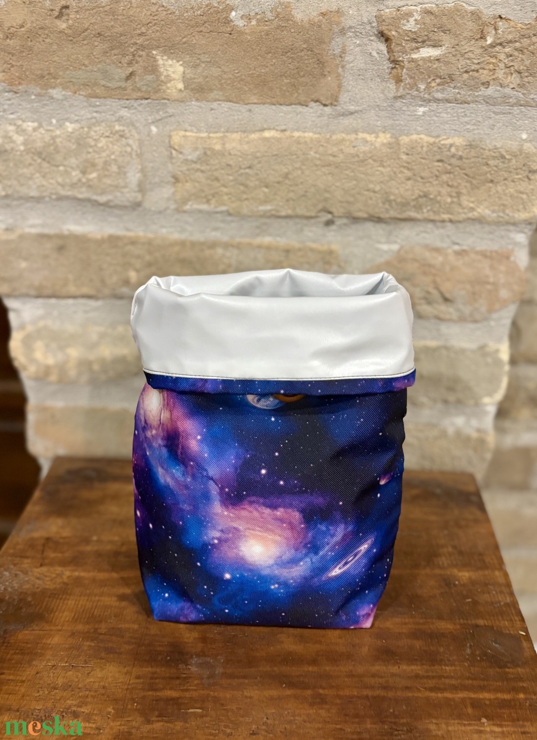 Uzsonnás táska,  PUL béléssel (élelmiszerbarát) - táska & tok - uzsonna- & ebéd tartó - ebéd tasak, doboz - Meska.hu