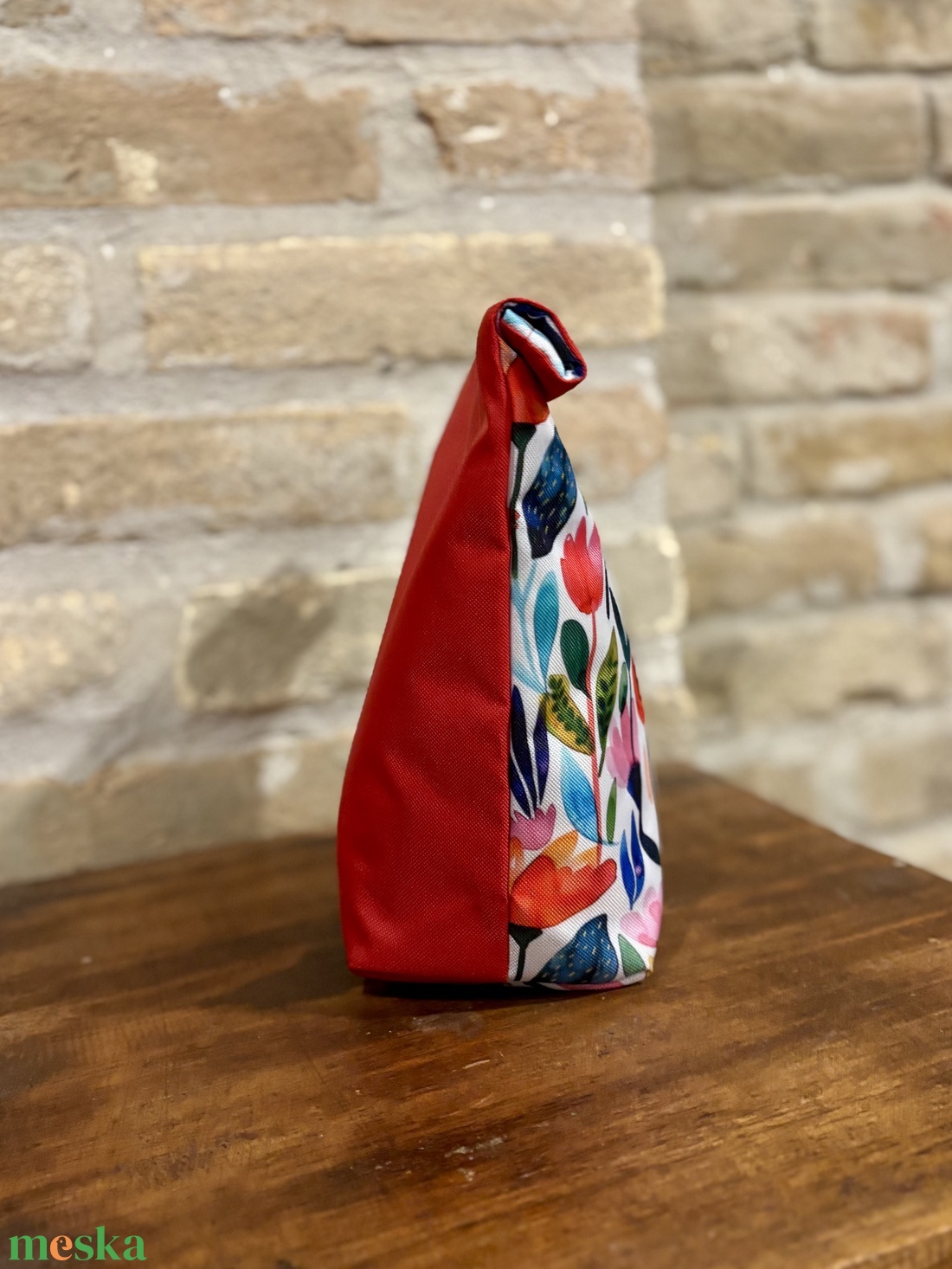 Uzsonnás táska,  PUL béléssel (élelmiszerbarát) - táska & tok - uzsonna- & ebéd tartó - ebéd tasak, doboz - Meska.hu