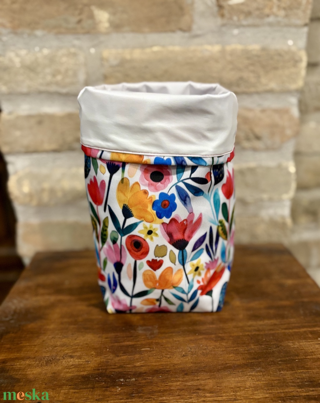 Uzsonnás táska,  PUL béléssel (élelmiszerbarát) - táska & tok - uzsonna- & ebéd tartó - ebéd tasak, doboz - Meska.hu