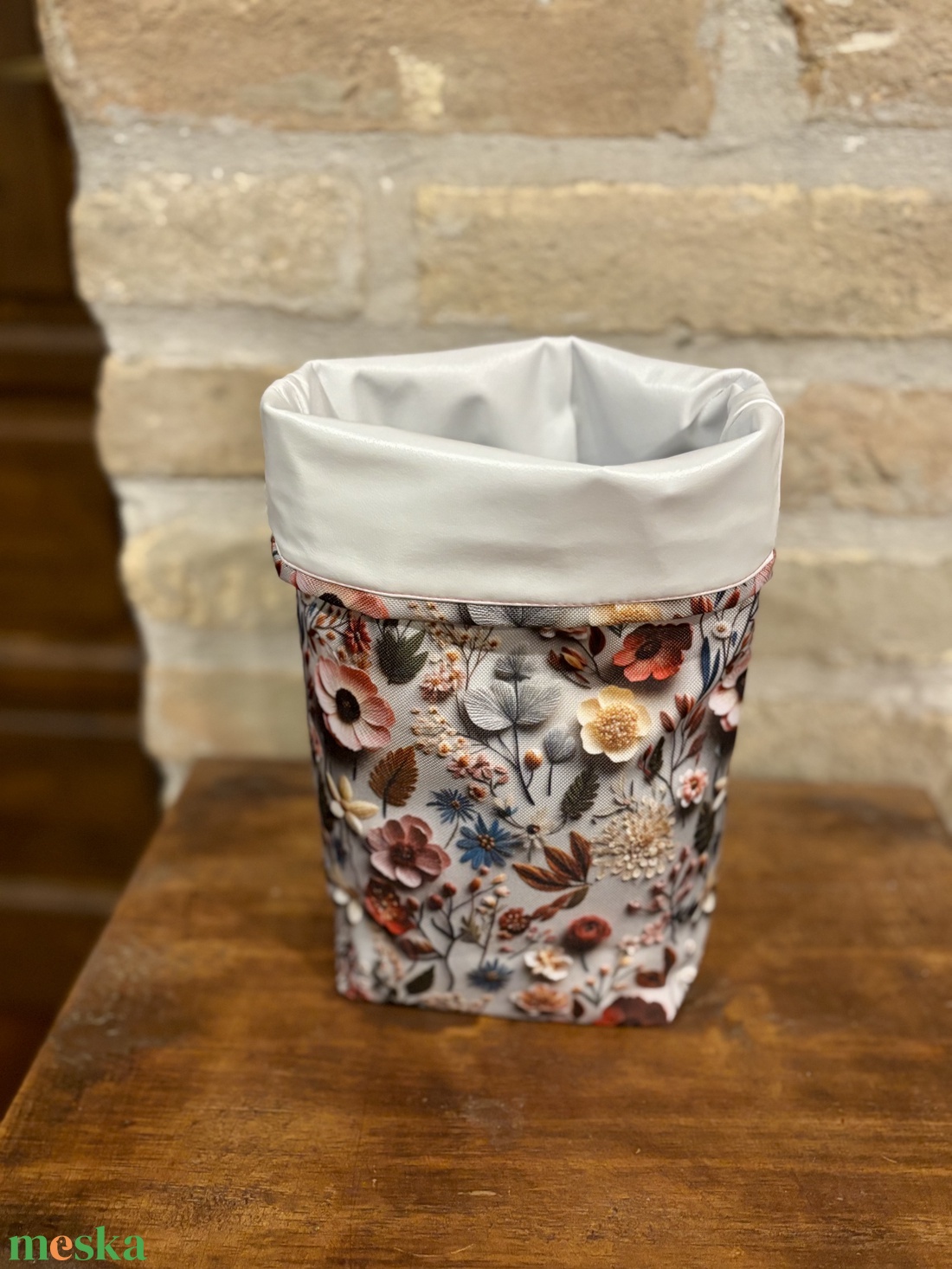 Uzsonnás táska,  PUL béléssel (élelmiszerbarát) - táska & tok - uzsonna- & ebéd tartó - ebéd tasak, doboz - Meska.hu