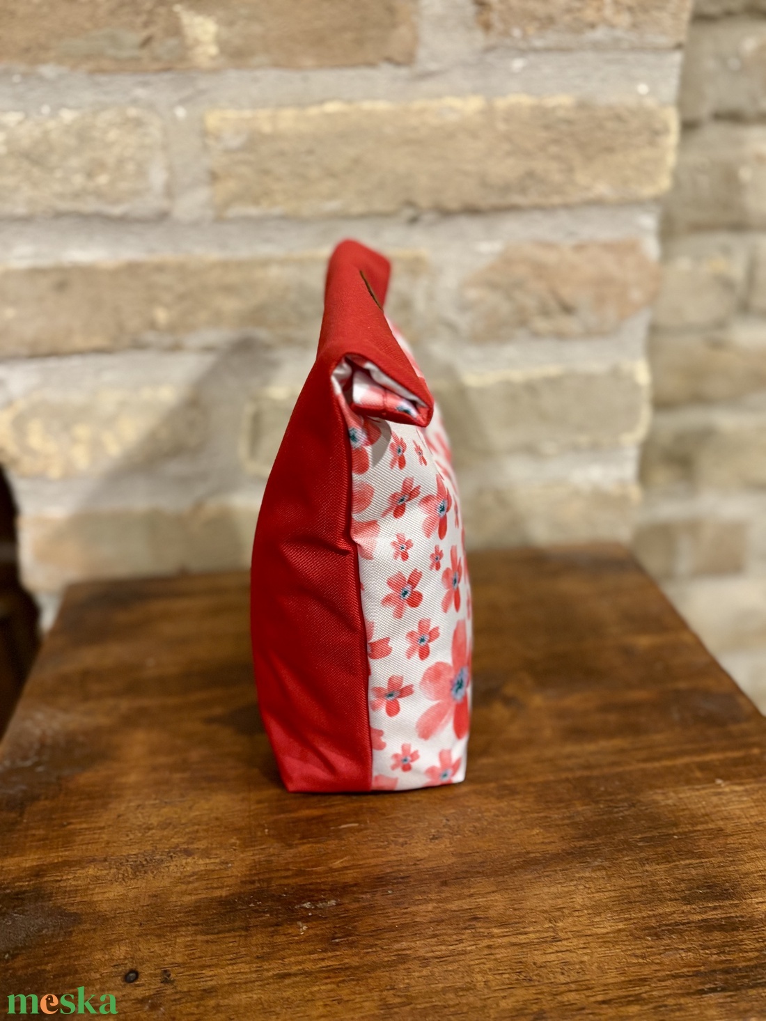 Uzsonnás táska,  PUL béléssel (élelmiszerbarát) - táska & tok - uzsonna- & ebéd tartó - ebéd tasak, doboz - Meska.hu