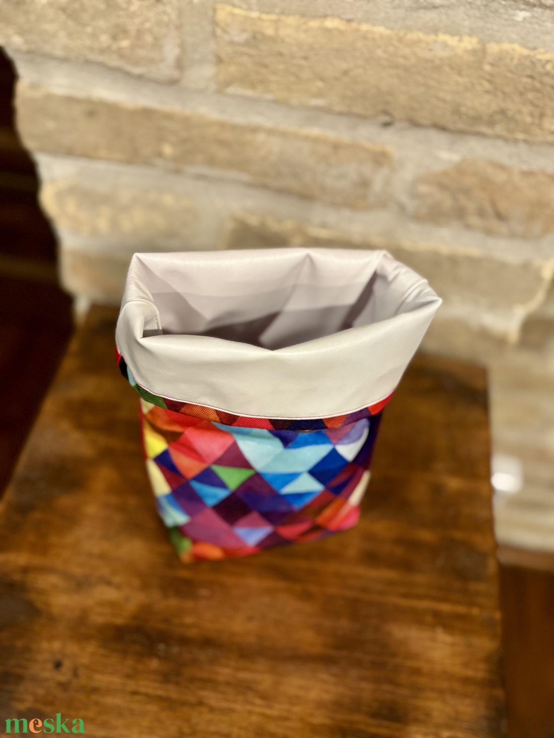 Uzsonnás táska,  PUL béléssel (élelmiszerbarát) - táska & tok - uzsonna- & ebéd tartó - ebéd tasak, doboz - Meska.hu