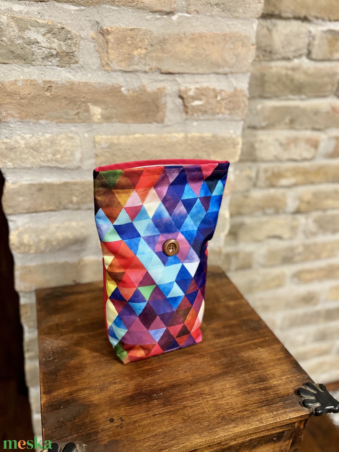 Uzsonnás táska,  PUL béléssel (élelmiszerbarát) - táska & tok - uzsonna- & ebéd tartó - ebéd tasak, doboz - Meska.hu