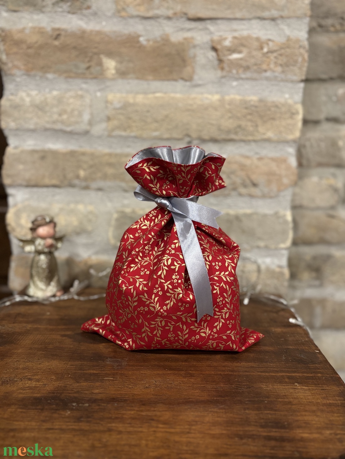 Mikulás zsák- ajándék zsák - karácsony - mikulás - mikulás zsák - Meska.hu