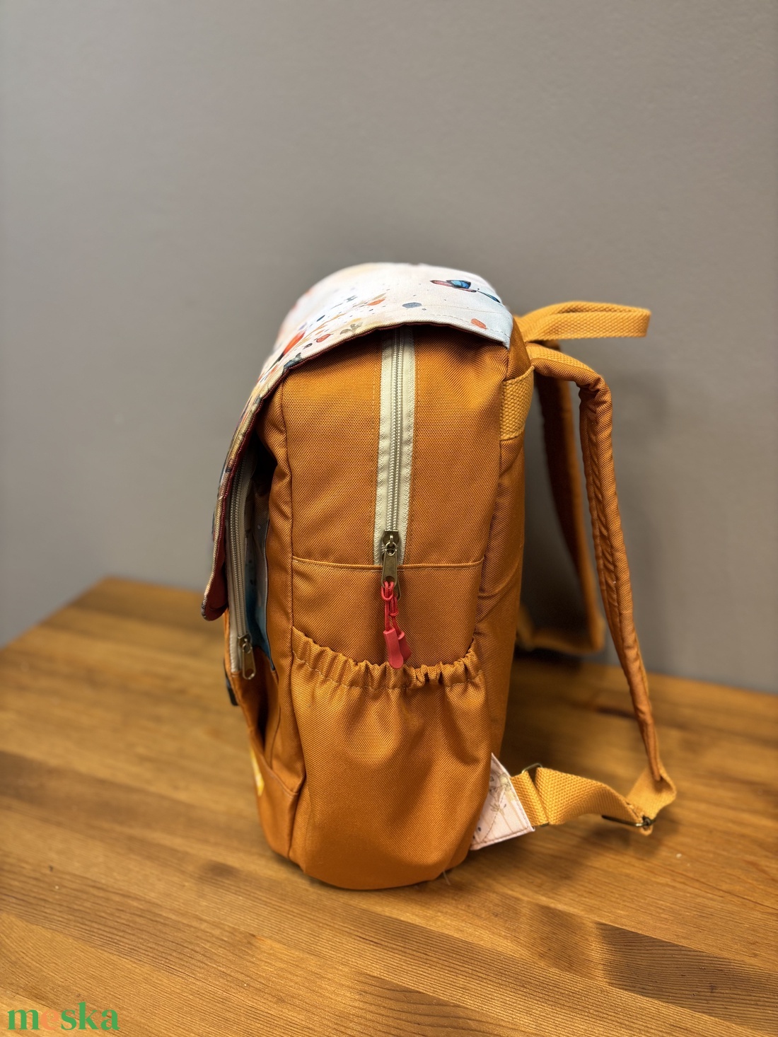 Waldorf iskolatáska, egyedi madaras hátizsák-vízálló  - táska & tok - hátizsák - iskolatáska - Meska.hu