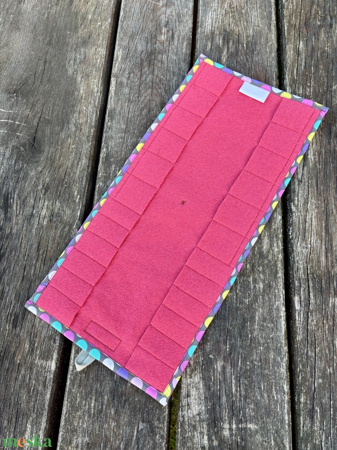 Krétakukac, méhviasz kréta tartó - Waldorf  - otthon & életmód - papír, írószer - tolltartó & ceruzatekercs - Meska.hu