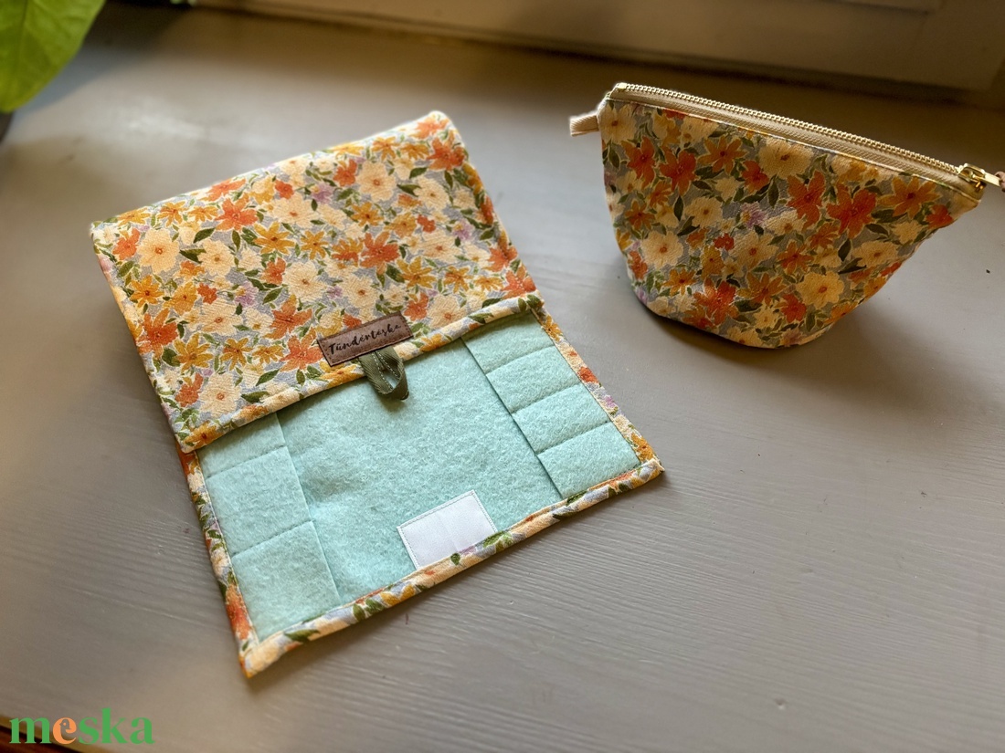 Krétakukac, méhviasz kréta tartó és neszeszer Waldorf  - otthon & életmód - papír, írószer - tolltartó & ceruzatekercs - Meska.hu