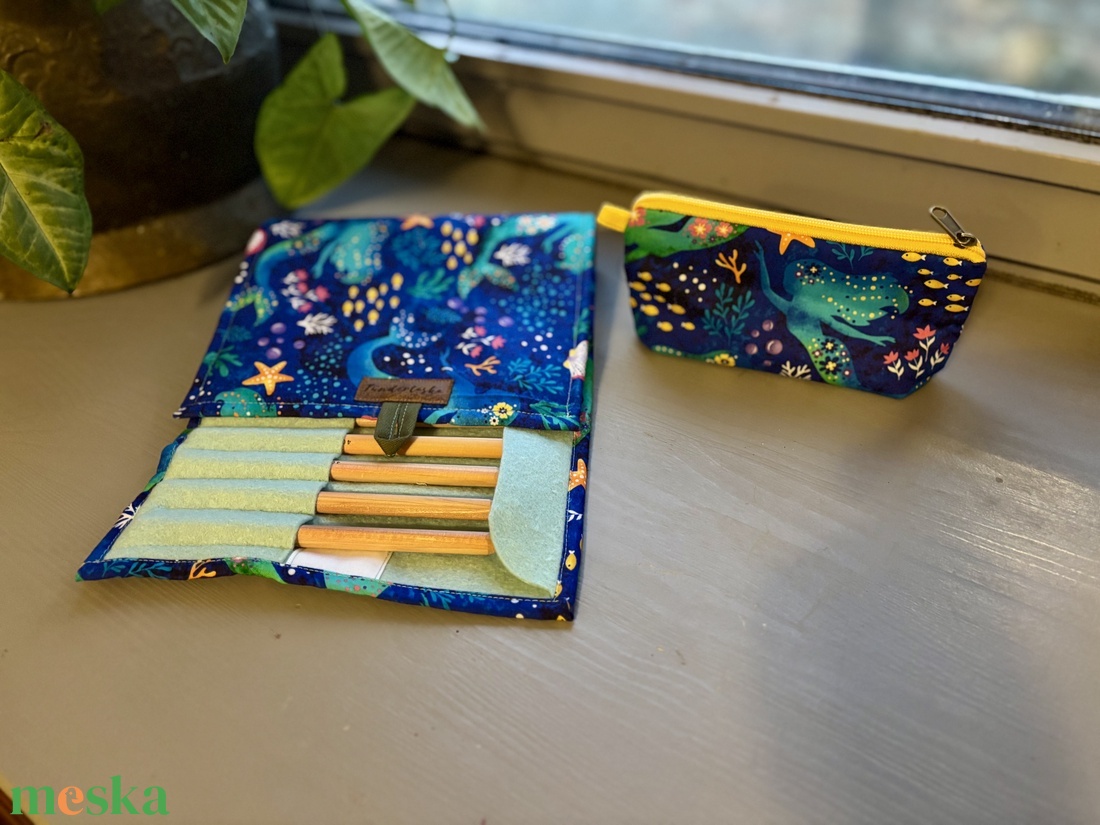 Ceruzakukac, ceruzatartó és neszeszer Waldorf  - otthon & életmód - papír, írószer - tolltartó & ceruzatekercs - Meska.hu