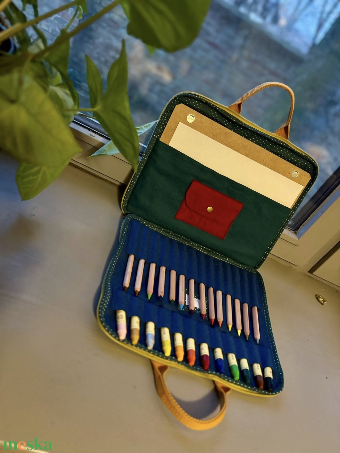 Rajzkészlet táska, utazáshoz is - táska & tok - hátizsák - iskolatáska - Meska.hu