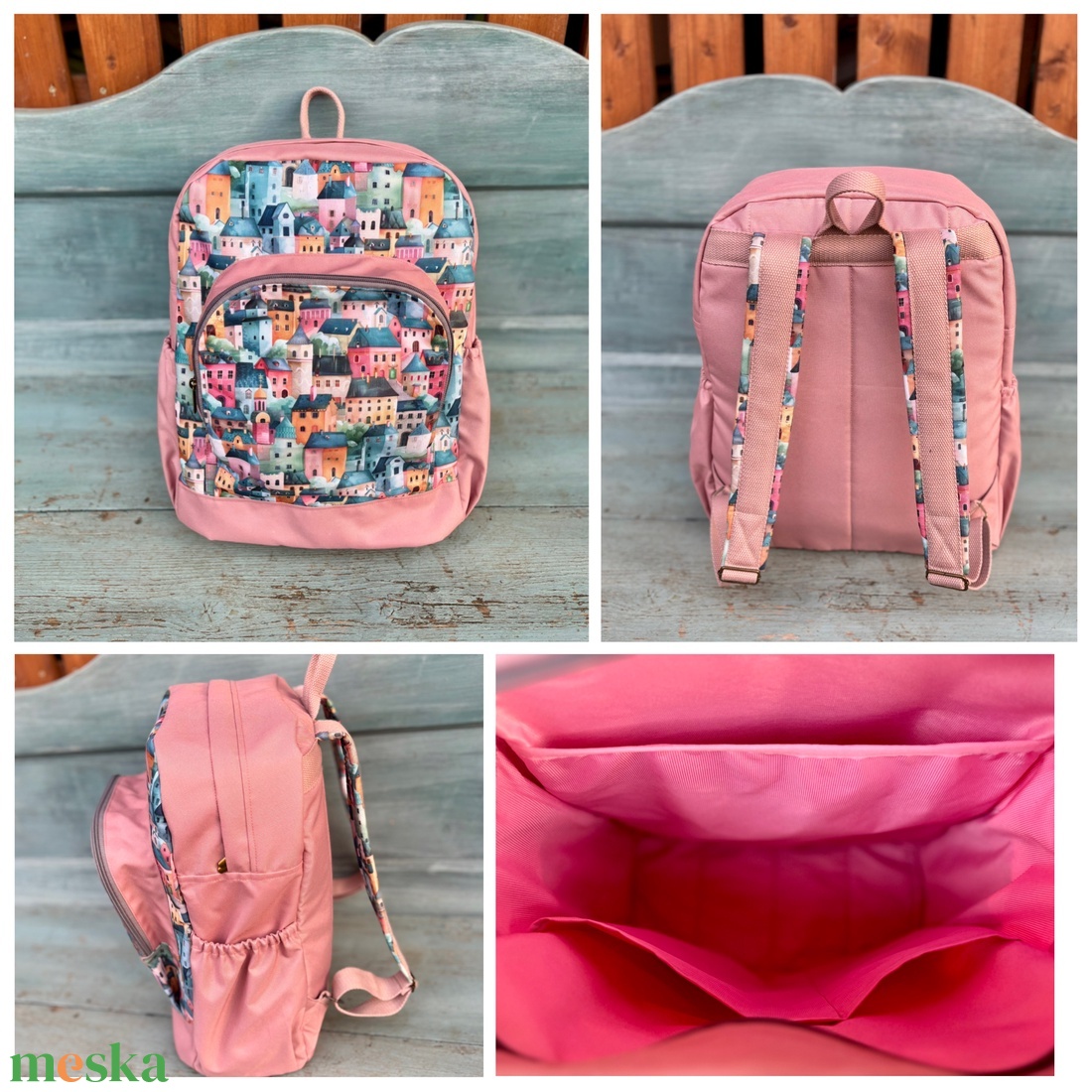 Egyedi hátizsák, Waldorf Iskolatáska - táska & tok - hátizsák - iskolatáska - Meska.hu