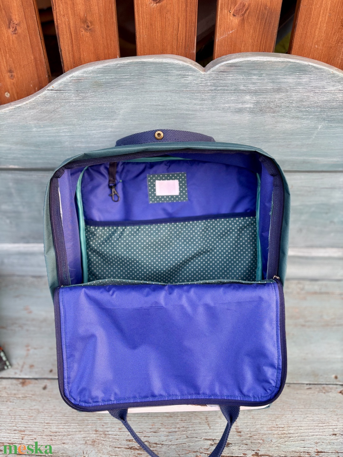 Egyedi hátizsák, Waldorf Iskolatáska - táska & tok - hátizsák - iskolatáska - Meska.hu