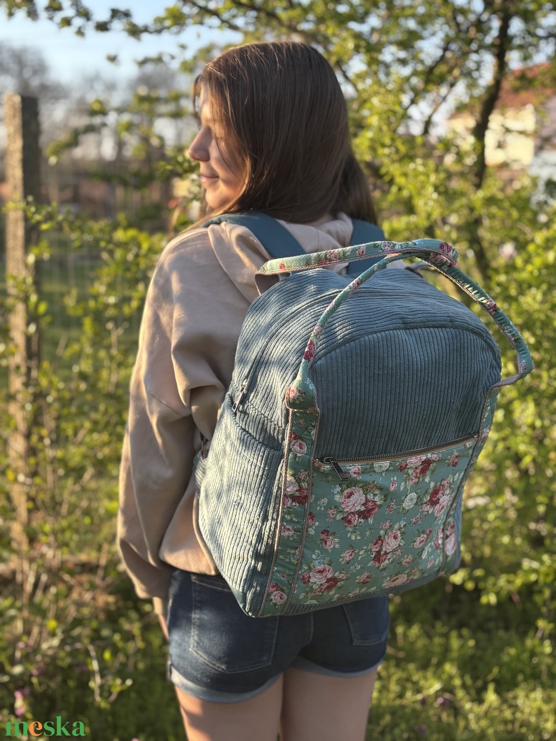 Waldorf iskolatáska, egyedi hátizsák - táska & tok - hátizsák - iskolatáska - Meska.hu