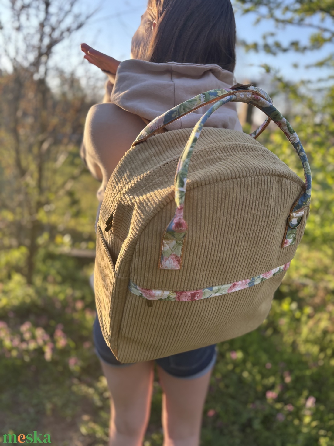 Waldorf iskolatáska, egyedi hátizsák - táska & tok - hátizsák - iskolatáska - Meska.hu