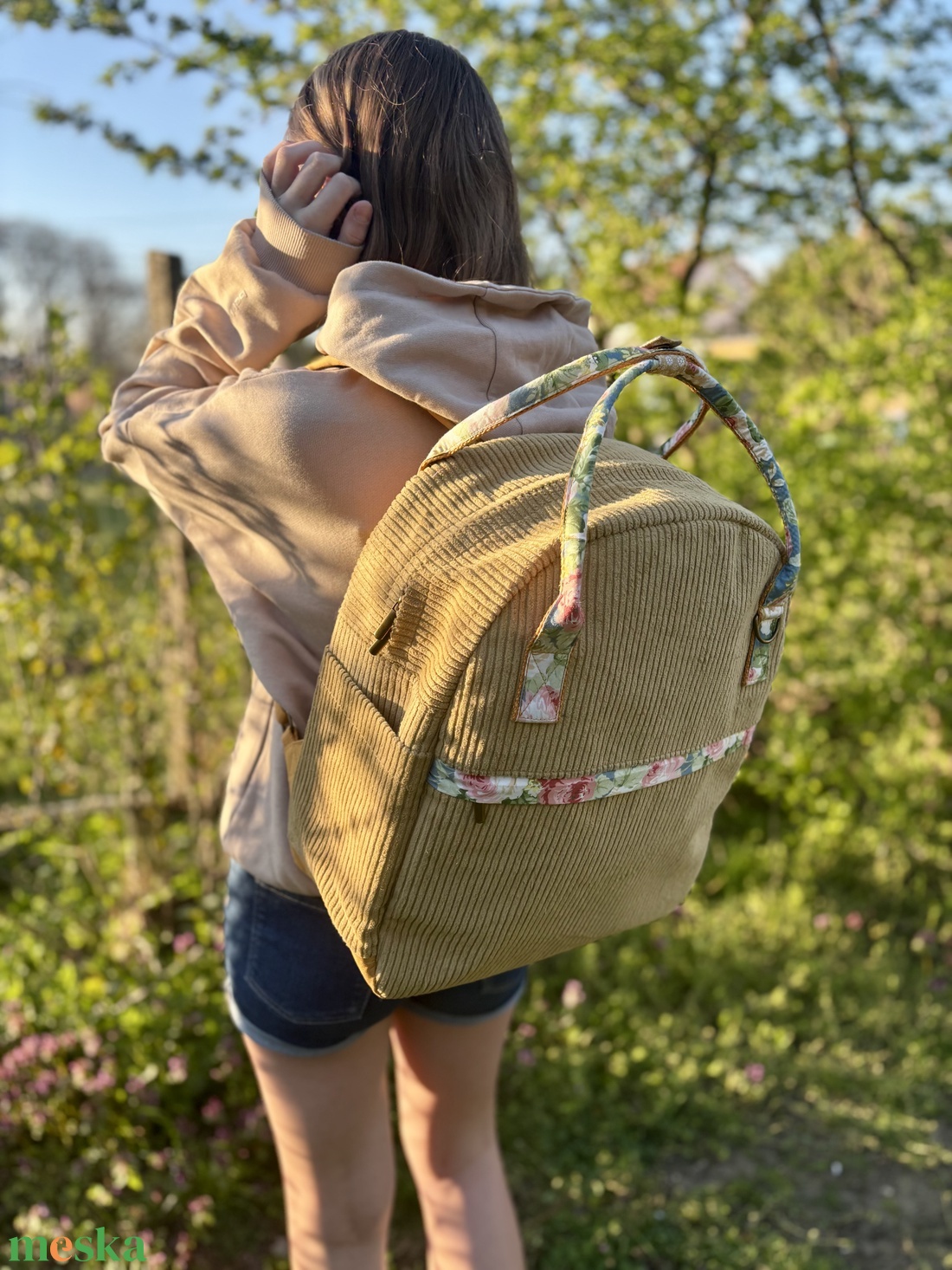 Waldorf iskolatáska, egyedi hátizsák - táska & tok - hátizsák - iskolatáska - Meska.hu