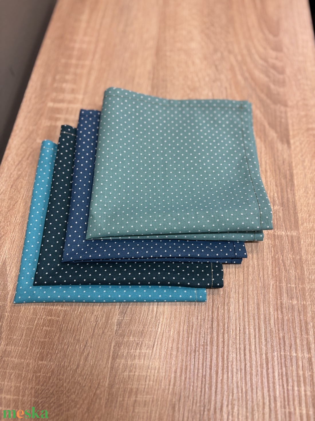 Textil szalvéta 4db, Ökotex100 pamutvászon - táska & tok - uzsonna- & ebéd tartó - szendvics csomagoló - Meska.hu