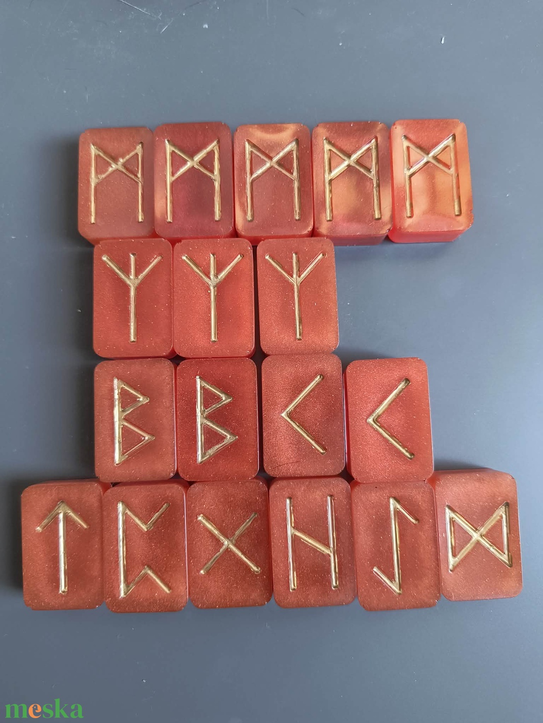 Rendelésre Futhark rúnák - kellékek & szerszámok - dekorációs kellékek - egyéb kellékek - Meska.hu