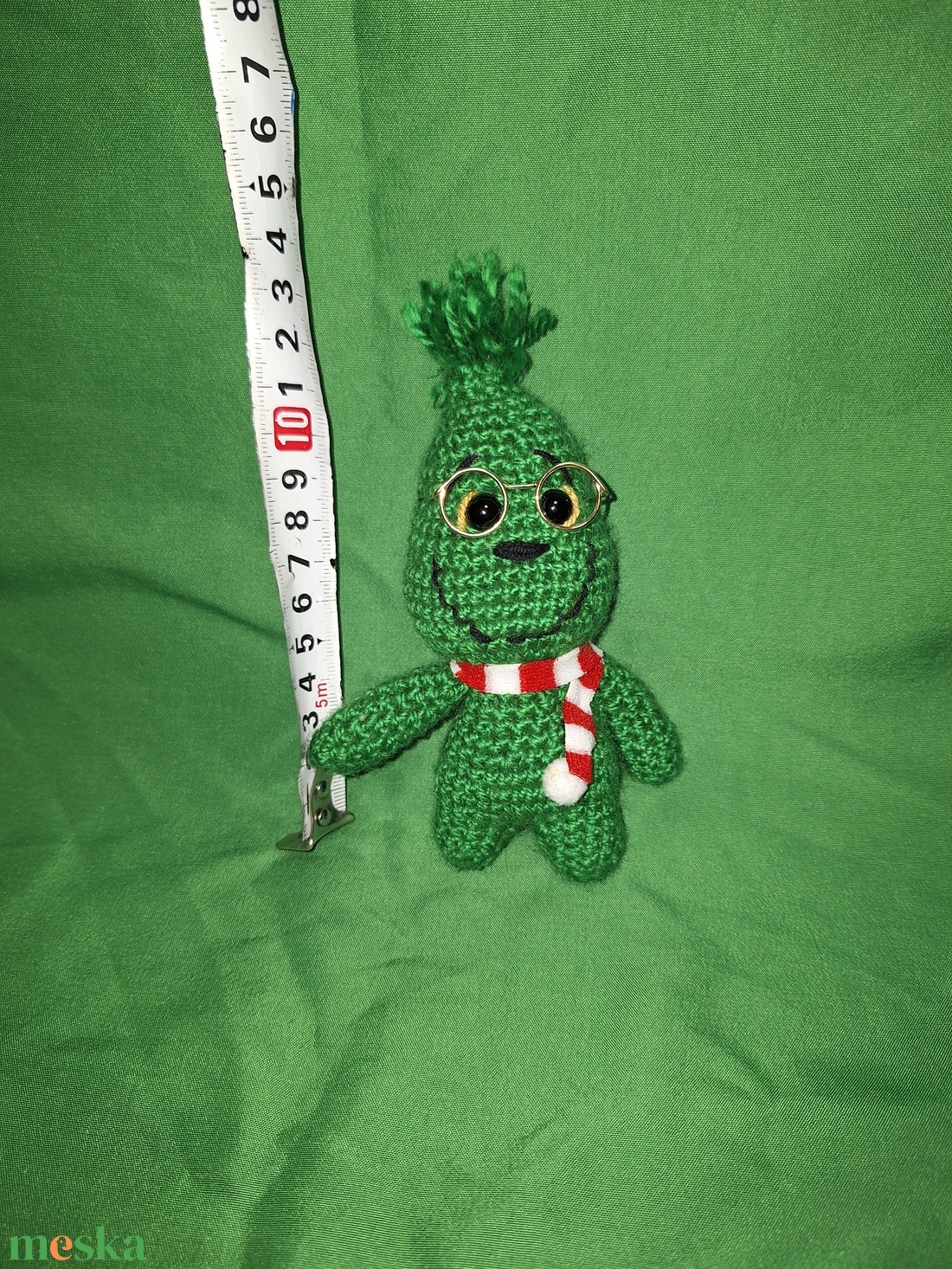 Grinch - karácsony - karácsonyi lakásdekoráció - karácsonyfa szoknya, karácsonyfa alátét - Meska.hu