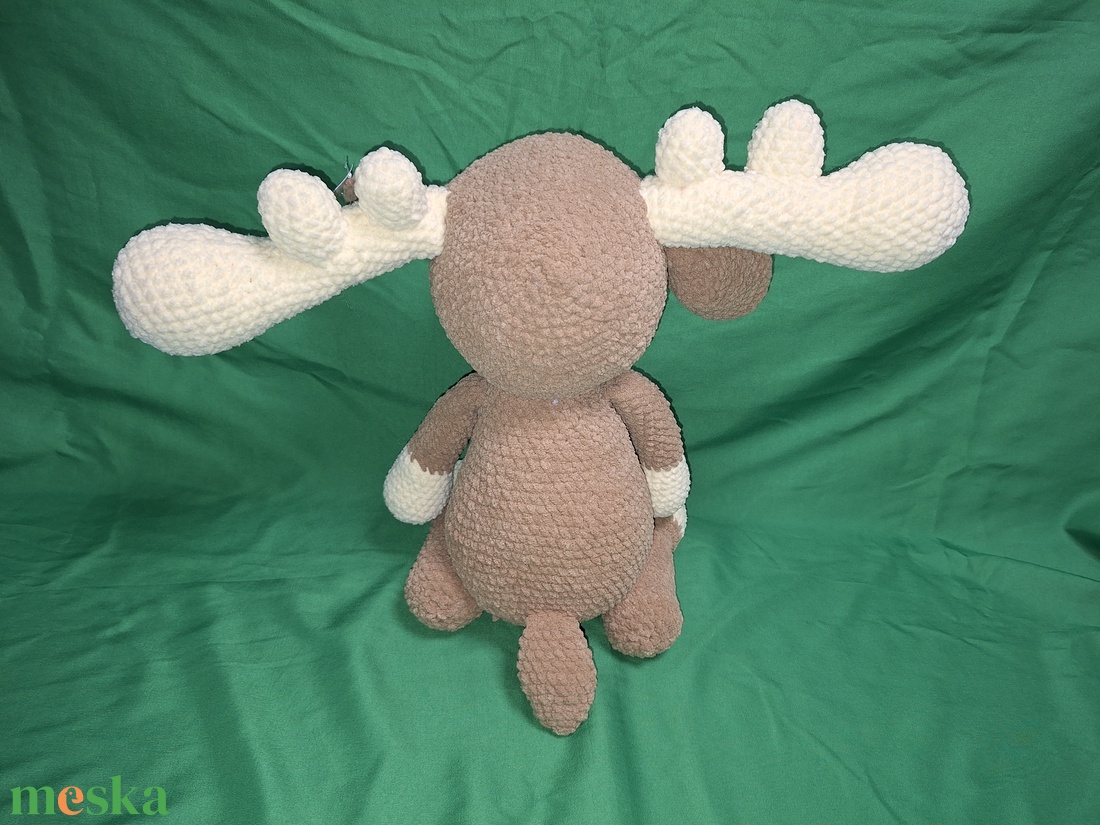 Horgolt szarvas - játék & sport - plüssállat & játékfigura - más figura - Meska.hu