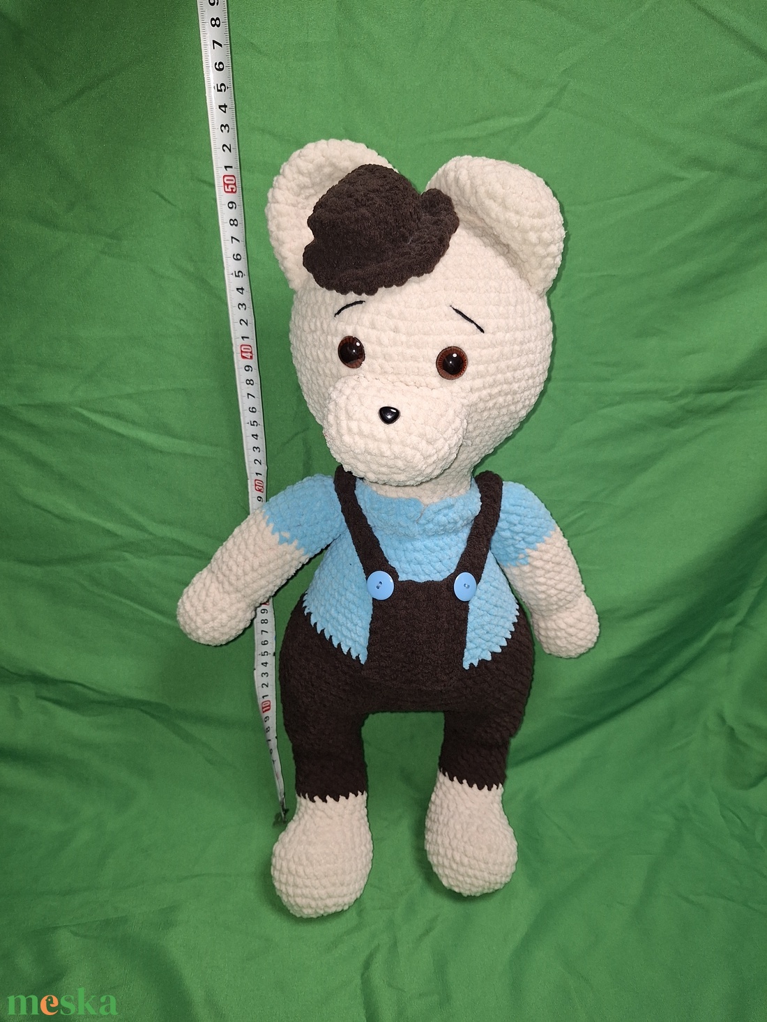 Horgolt maci - játék & sport - plüssállat & játékfigura - maci - Meska.hu