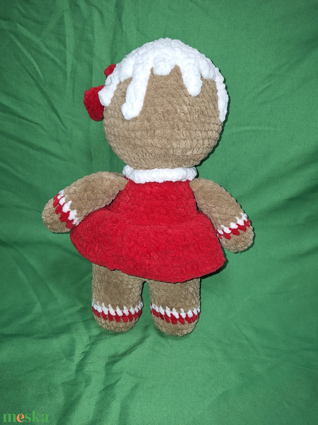 Horgolt mézeskalács lány - játék & sport - plüssállat & játékfigura - más figura - Meska.hu