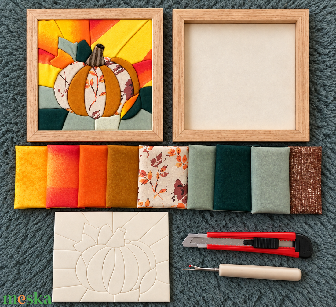 Őszi hangulatú diy szett - kellékek & szerszámok - dekorációs kellékek - egyéb kellékek - Meska.hu