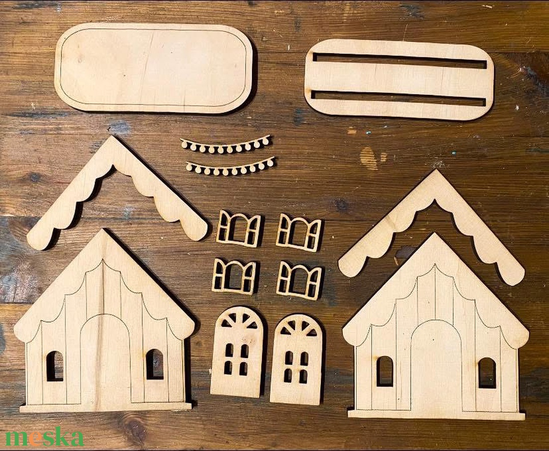 DIY Karácsonyi szalvétatartó  - diy (csináld magad) - egységcsomag - Meska.hu