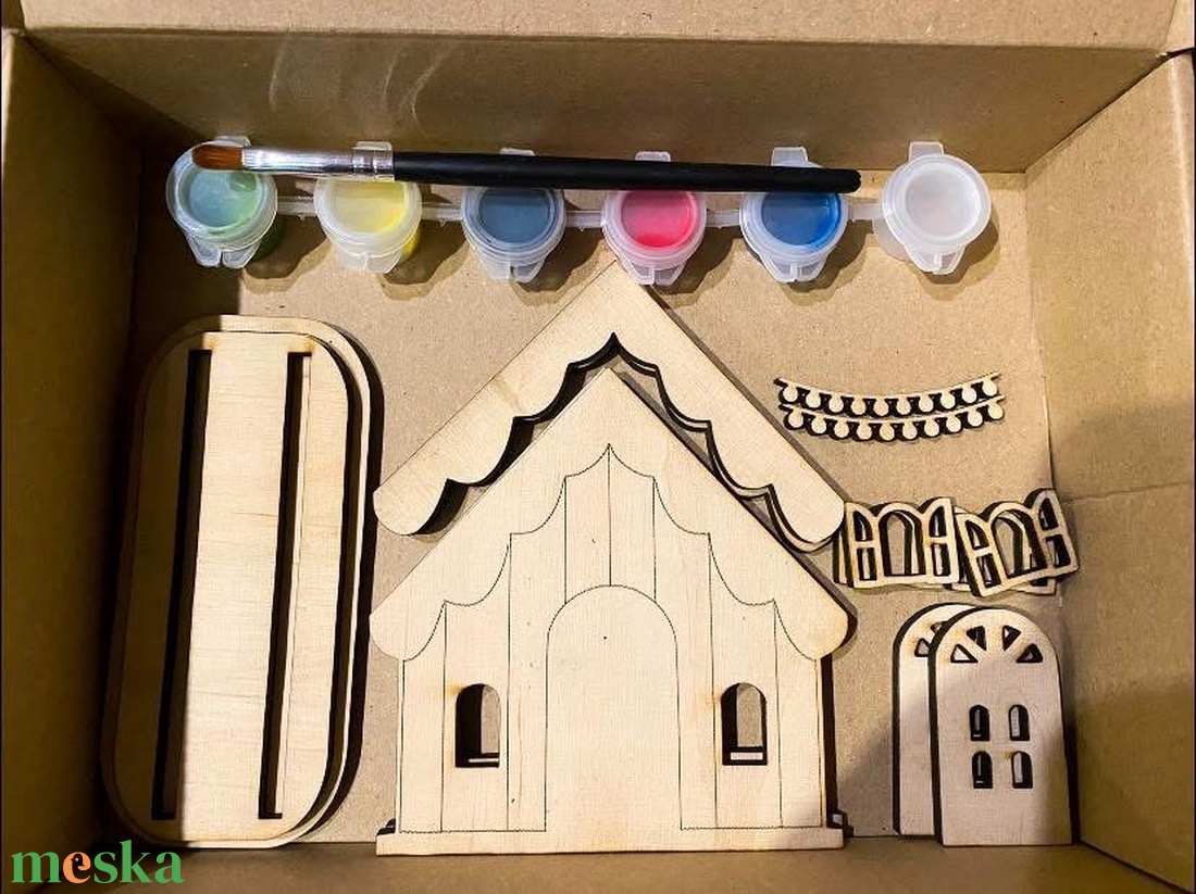 DIY Karácsonyi szalvétatartó  - diy (csináld magad) - egységcsomag - Meska.hu