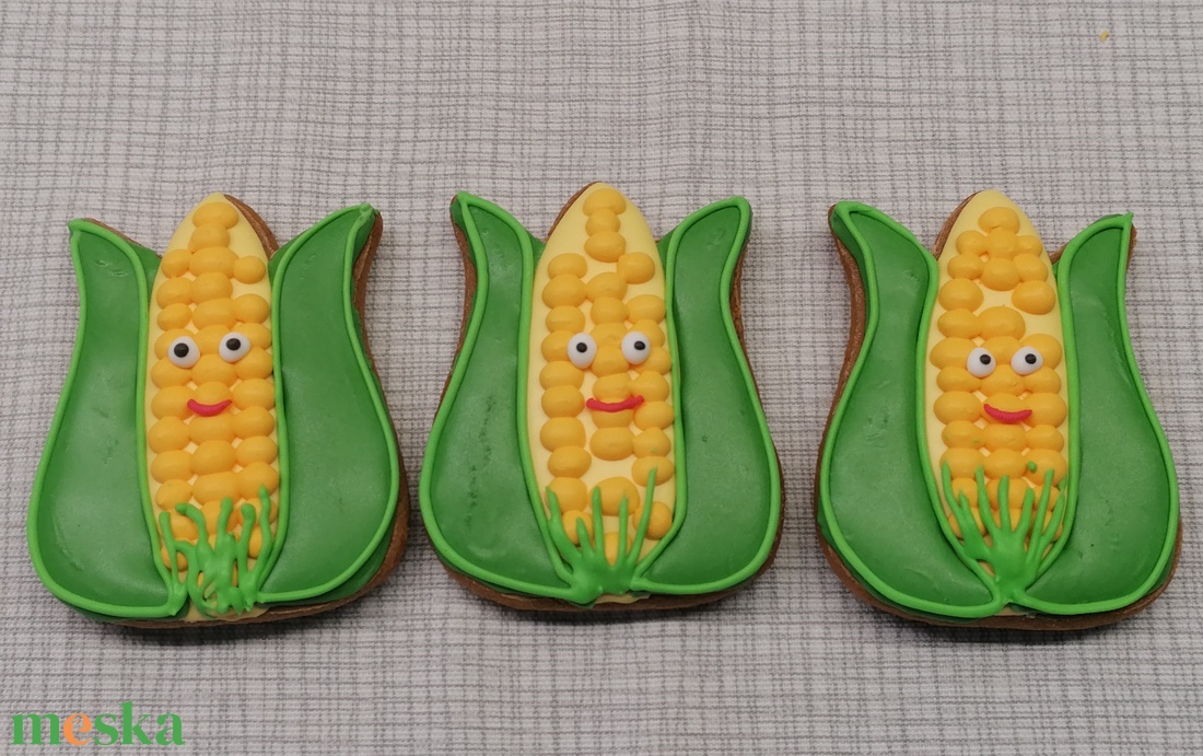 Mézeskalács kukorica cső - élelmiszer - édesség - Meska.hu