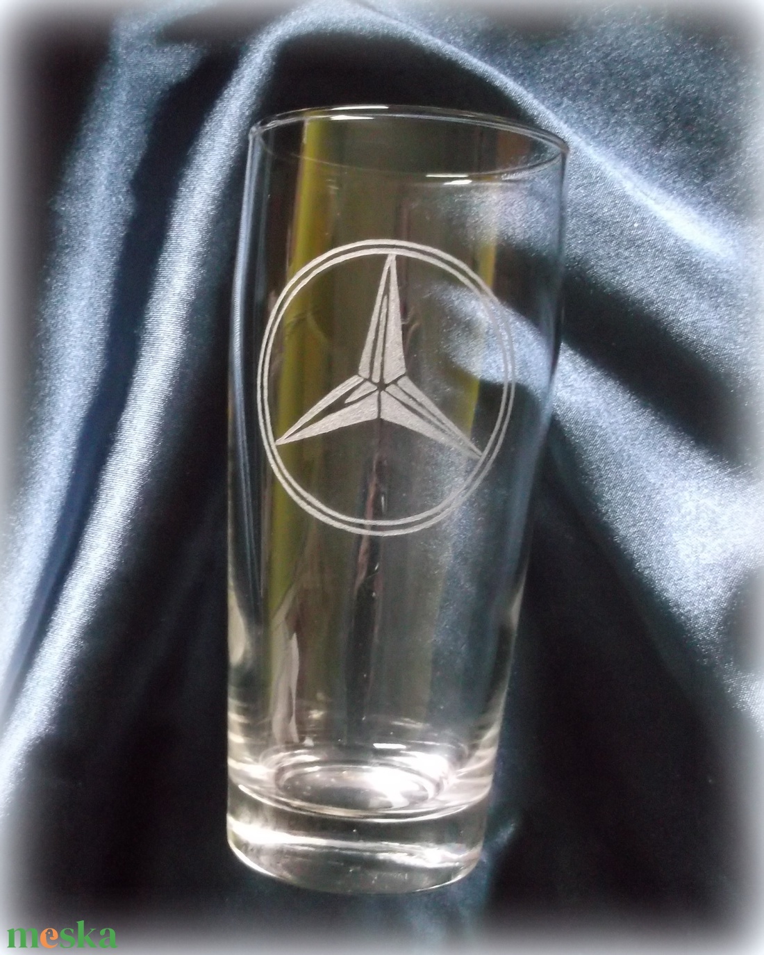 Gravírozott pohár- Mercedes -  - Meska.hu