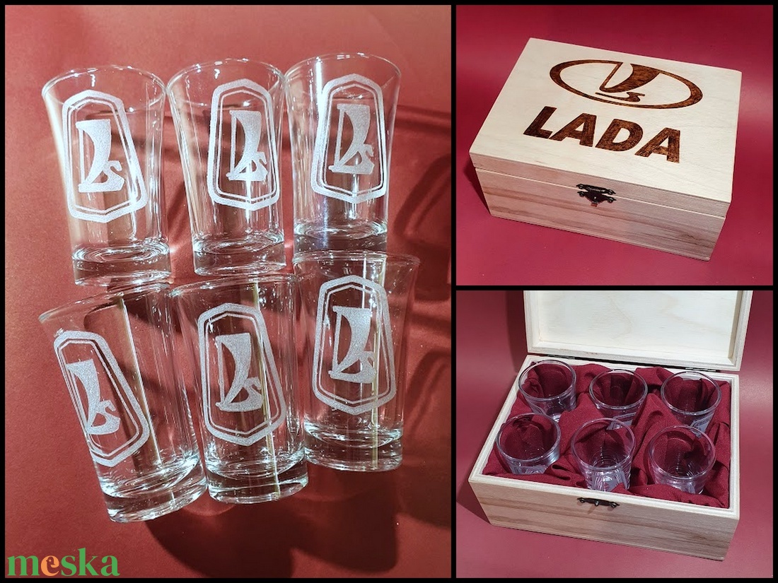 Pálinkás szett- Lada rajongóknak! :) - otthon & életmód - konyhafelszerelés, tálalás - tálalás - pálinkás poharak, szettek - Meska.hu Pálinkás szett- Lada rajongóknak! :) - otthon & életmód - konyhafelszerelés, tálalás - tálalás - pálinkás poharak, szettek - Meska.hu
