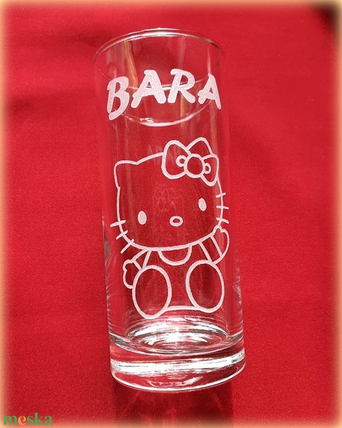 Hello Kitty pohár - otthon & életmód - konyhafelszerelés, tálalás - tálalás - pohár - Meska.hu