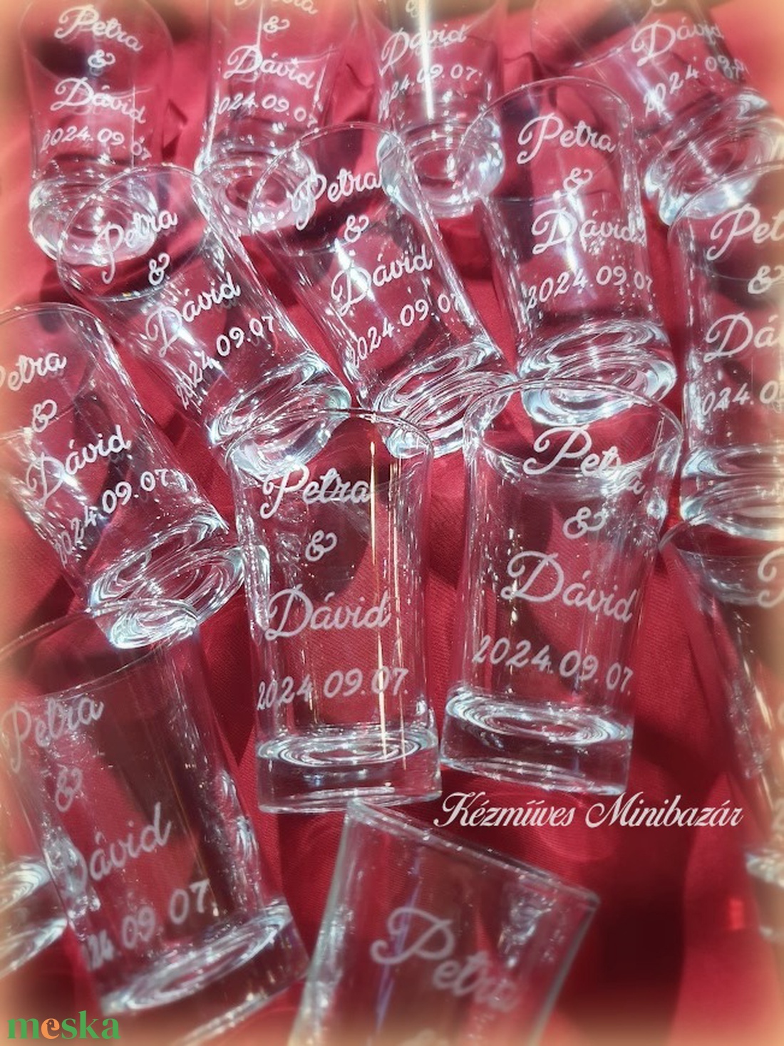 Gravírozott felespohár - köszönőajándék - esküvő - emlék & ajándék - köszönőajándék - Meska.hu Gravírozott felespohár - köszönőajándék - esküvő - emlék & ajándék - köszönőajándék - Meska.hu