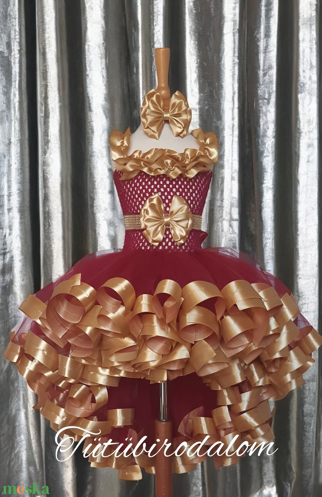 Aszimmetrikus tütü ruha - ruha & divat - babaruha & gyerekruha - ruha - Meska.hu