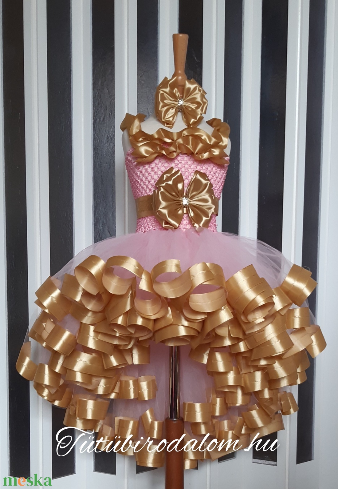 Aszimmetrikus tütü ruha - ruha & divat - babaruha & gyerekruha - ruha - Meska.hu