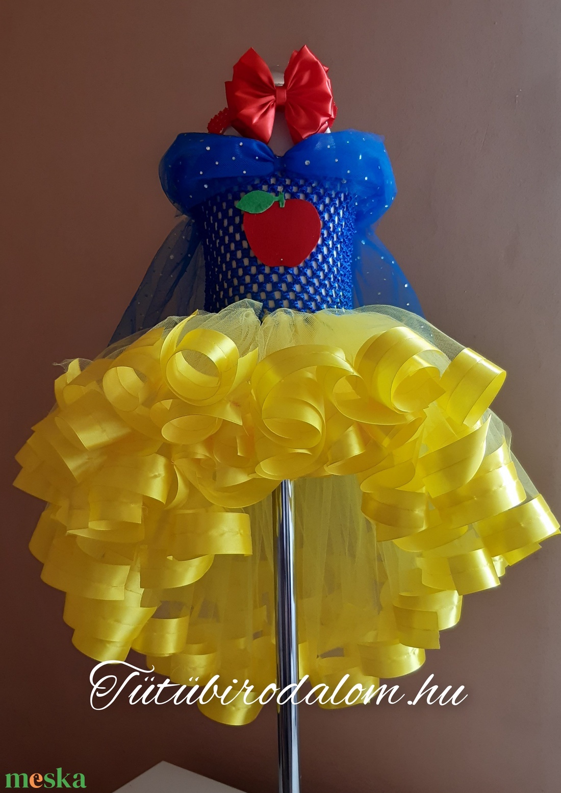 Hófehérke tüll jelmez � mesés  - ruha & divat - jelmez & álarc - jelmez - Meska.hu