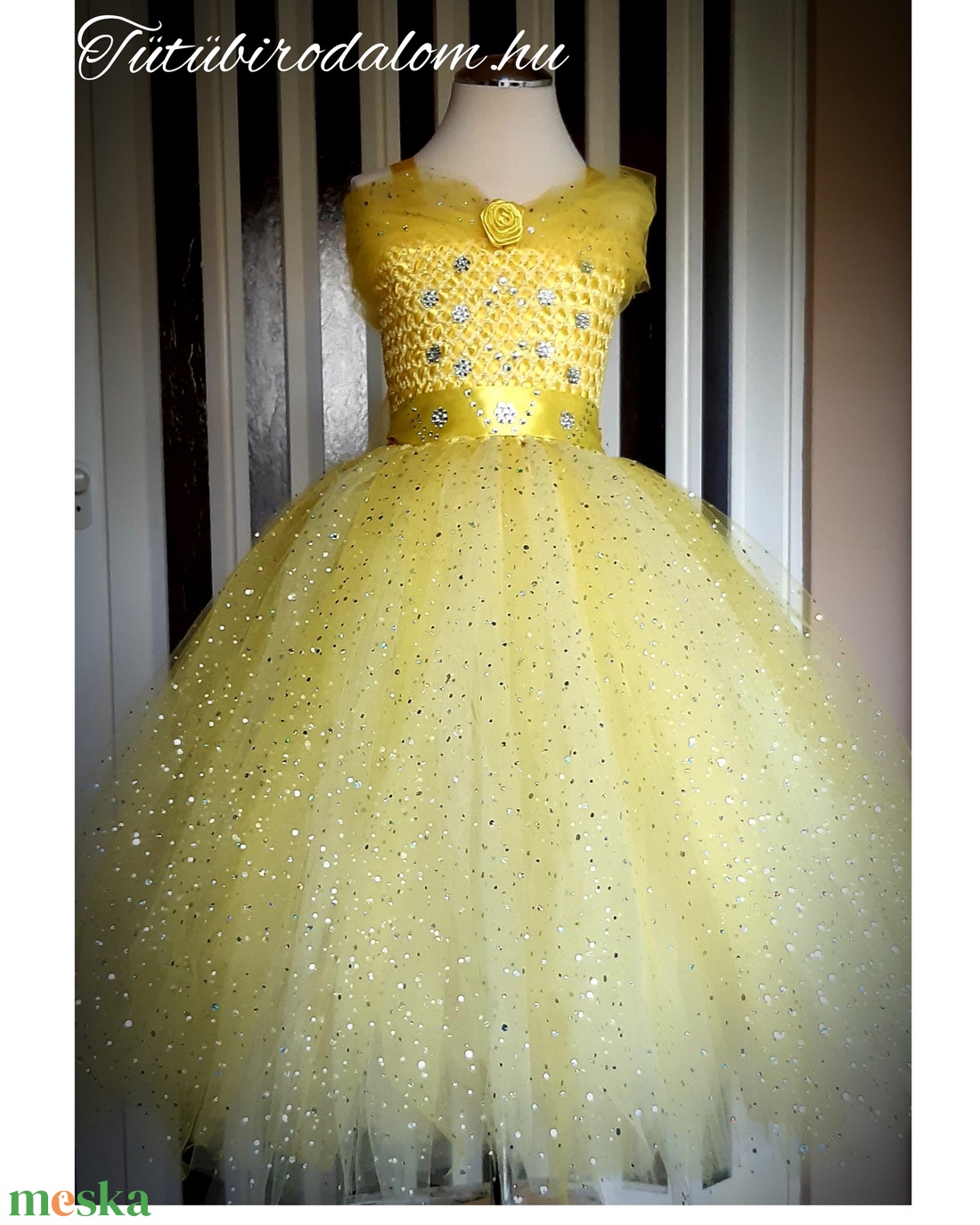 Belle hercegnő tüll jelmez � ragyogó, mesebeli elegancia  - ruha & divat - jelmez & álarc - jelmez - Meska.hu