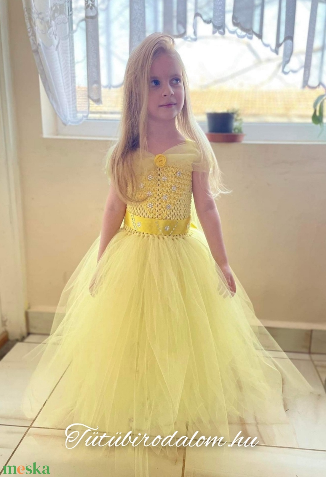 Belle hercegnő tüll jelmez � ragyogó, mesebeli elegancia  - ruha & divat - jelmez & álarc - jelmez - Meska.hu