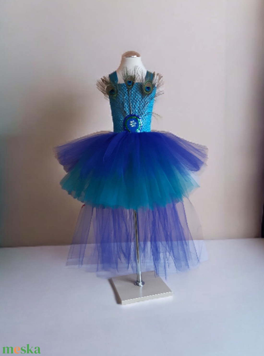 Páva jelmez � varázslatos, különleges tüllruha kislányoknak - ruha & divat - jelmez & álarc - jelmez - Meska.hu