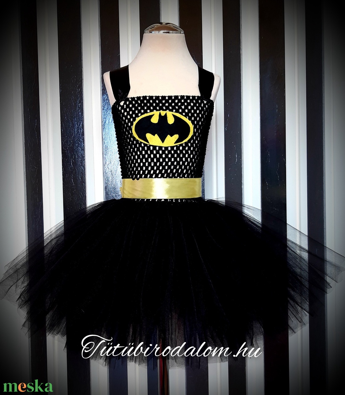 Batman tütü jelmez kislányoknak � Szuperhős stílusban  - ruha & divat - jelmez & álarc - jelmez - Meska.hu
