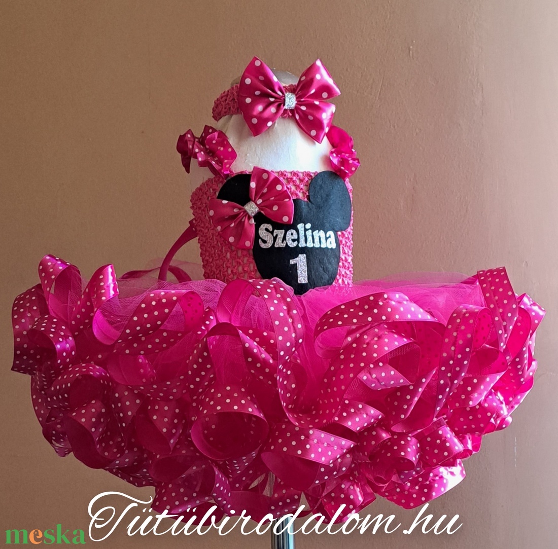 Névre szóló masnis tütü szett � 68�128-as méretig  - baba - mama - babaruházat - baba ruhák - Meska.hu