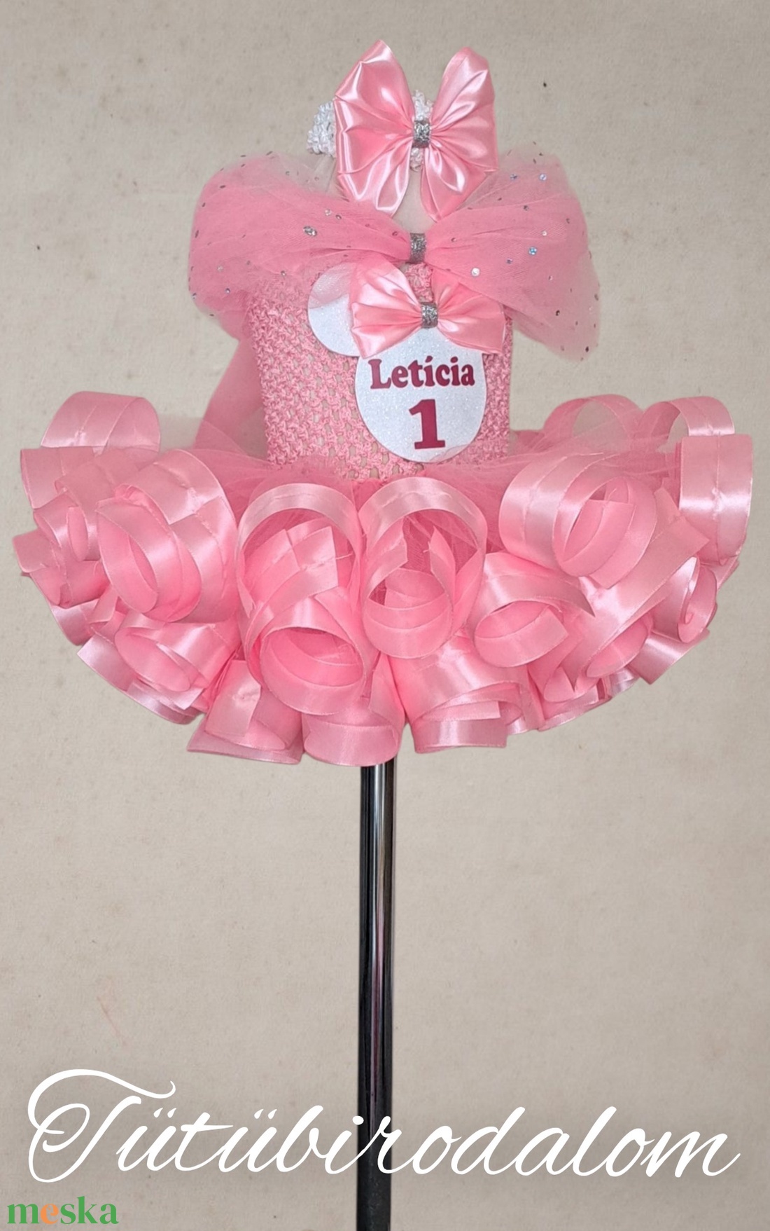 Személyre szabható születésnapi tütü szett � névvel és számmal - baba - mama - babaruházat - baba ruhák - Meska.hu