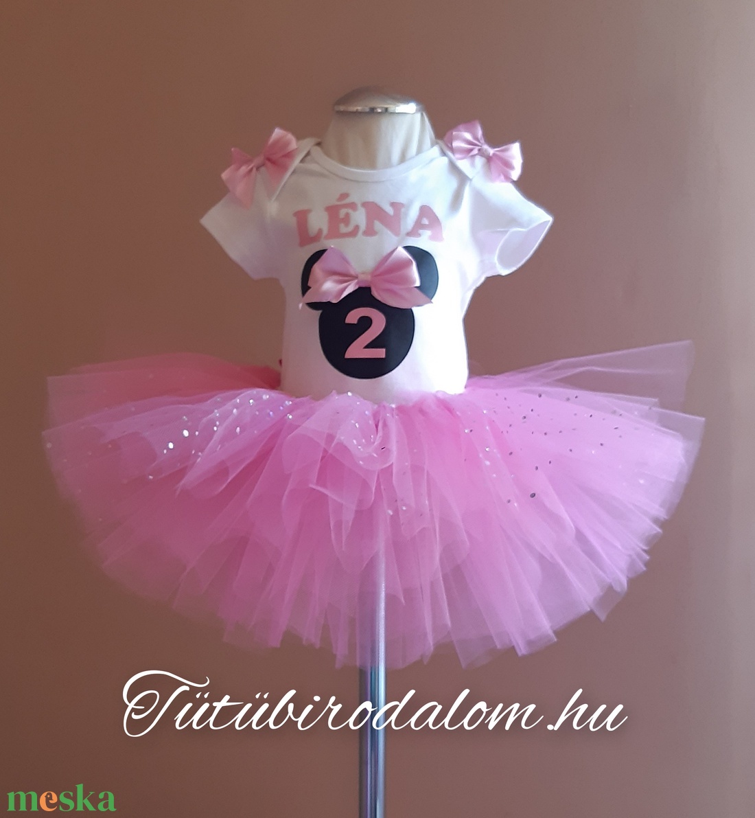 Személyre szabott születésnapi tüll szett - baba - mama - babaruházat - baba ruhák - Meska.hu