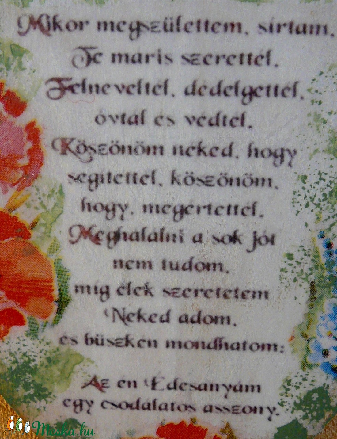 Édesanyámnak -  - Meska.hu