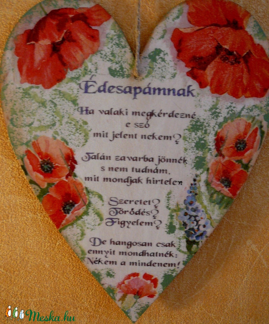 Édesapámnak - - Meska.hu Édesapámnak - - Meska.hu
