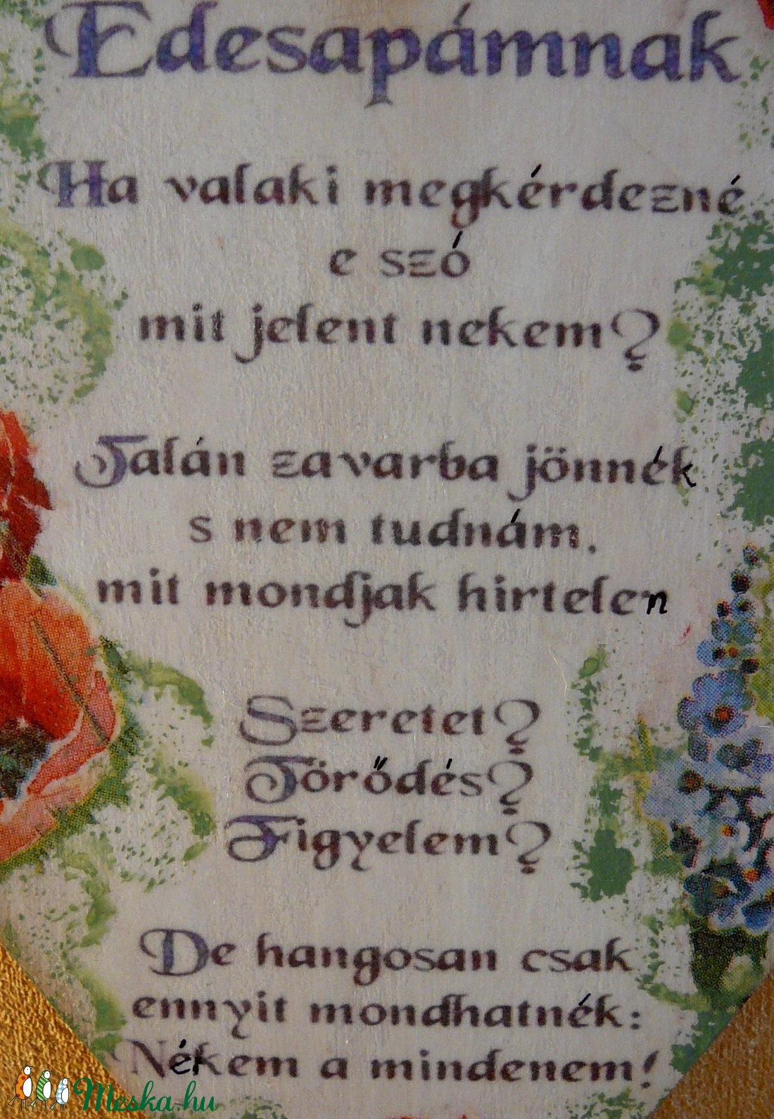 Édesapámnak - - Meska.hu Édesapámnak - - Meska.hu