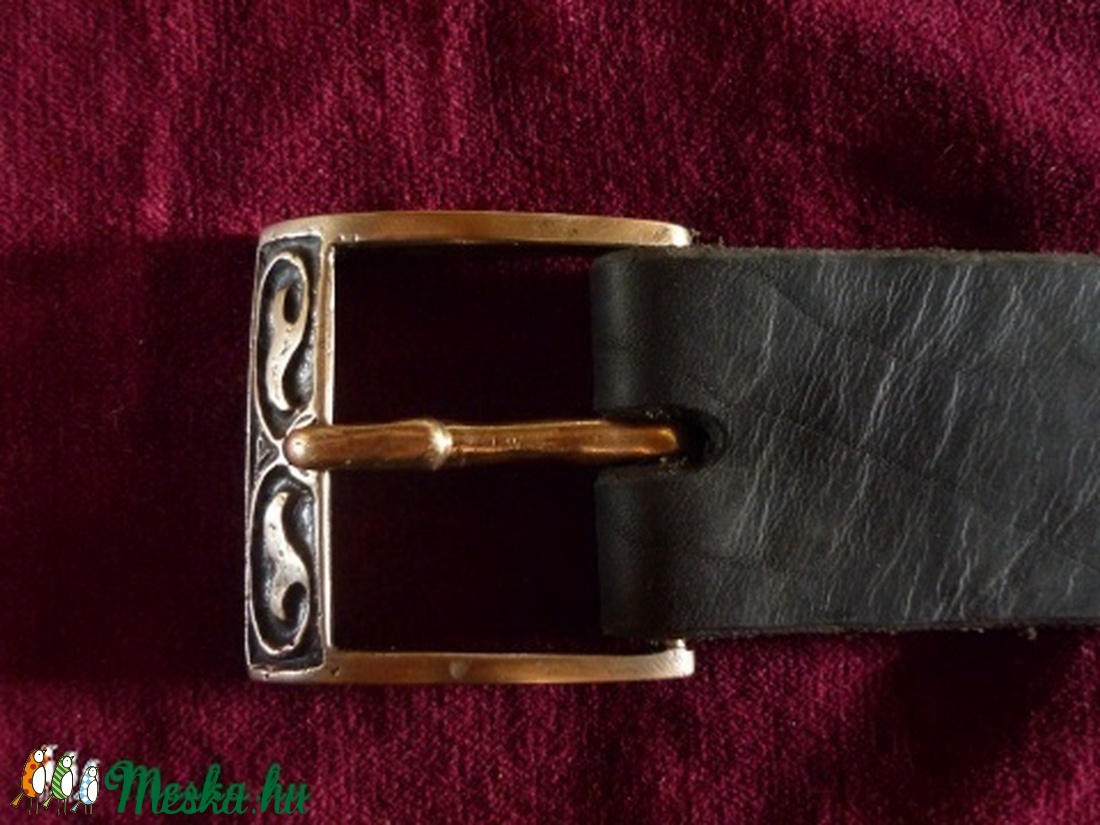 Bronz övcsat, életfás díszítéssel -  - Meska.hu